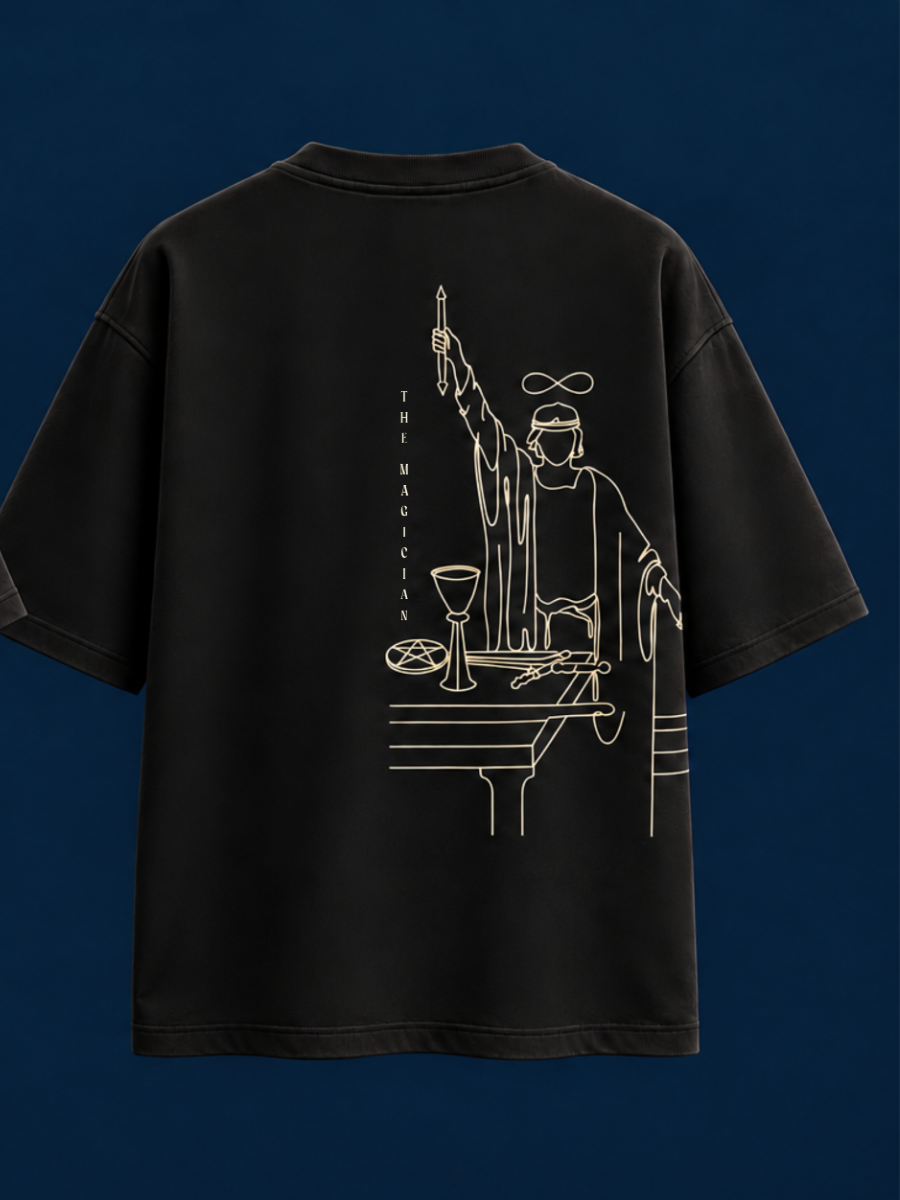 The Magician Tee back print