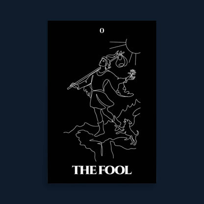 The Fool — New Beginnings | Poster | Major Arcana