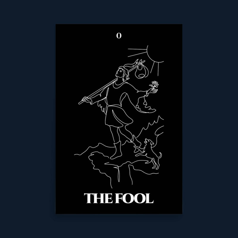 The Fool — New Beginnings | Poster | Major Arcana