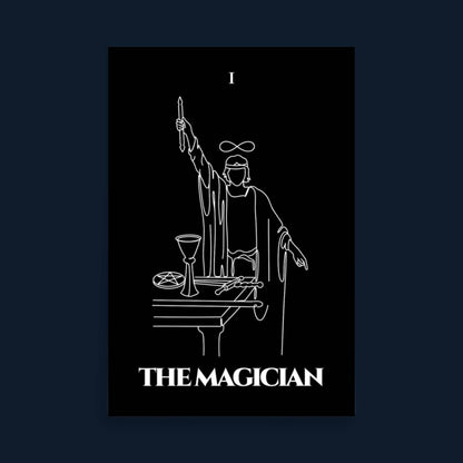 The Magician — Will & Manifestation | Poster | Major Arcana