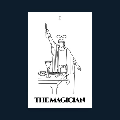 The Magician — Will & Manifestation | Poster | Major Arcana
