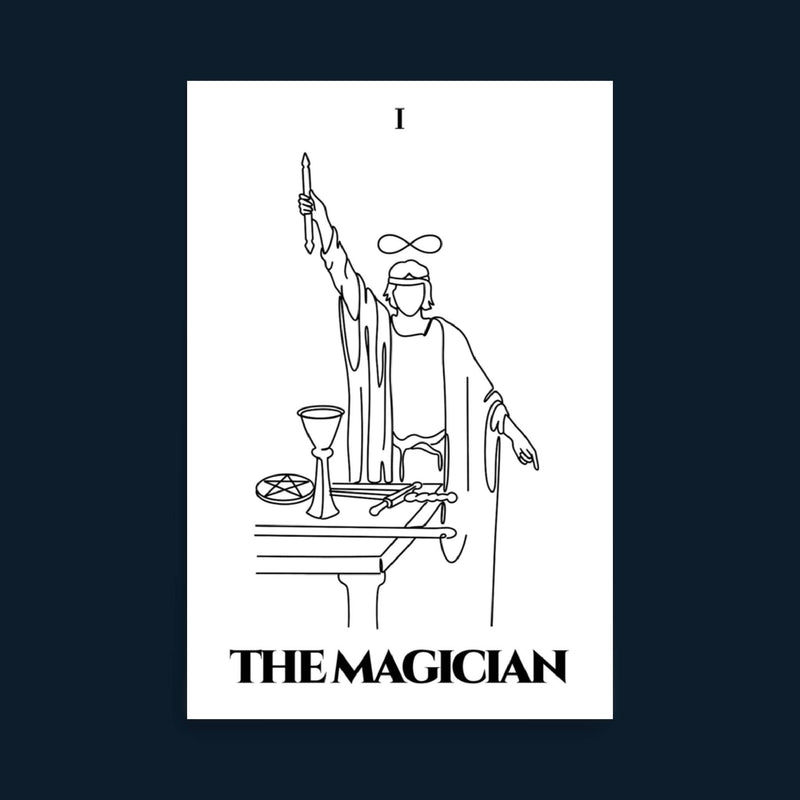 The Magician — Will & Manifestation | Poster | Major Arcana