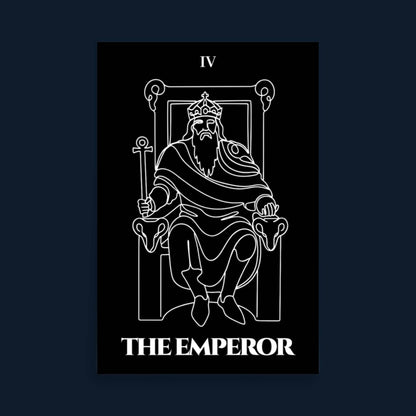The Emperor — Authority & Structure | Poster | Major Arcana
