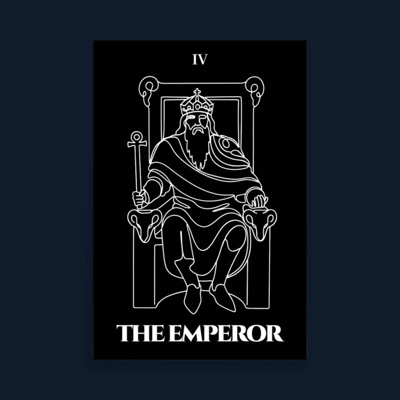 The Emperor — Authority & Structure | Poster | Major Arcana