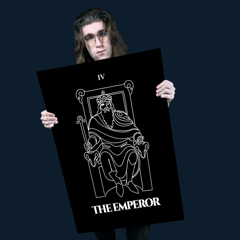 The Emperor — Authority & Structure | Poster | Major Arcana
