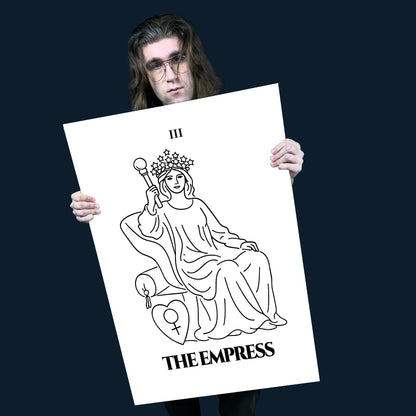 The Empress — Creation & Abundance | Poster | Major Arcana