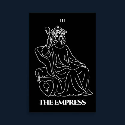 The Empress — Creation & Abundance | Poster | Major Arcana