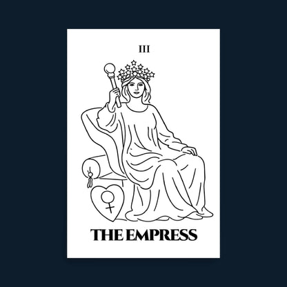 The Empress — Creation & Abundance | Poster | Major Arcana