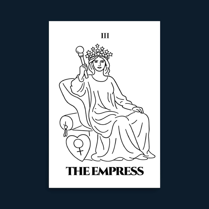 The Empress — Creation & Abundance | Poster | Major Arcana