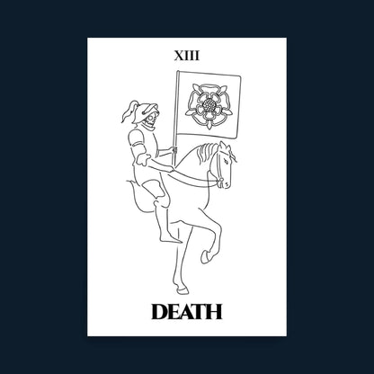 Death — Transformation & Rebirth | Poster | Major Arcana