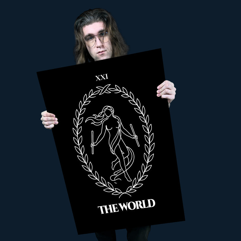The World — Completion & Unity | Poster | Major Arcana