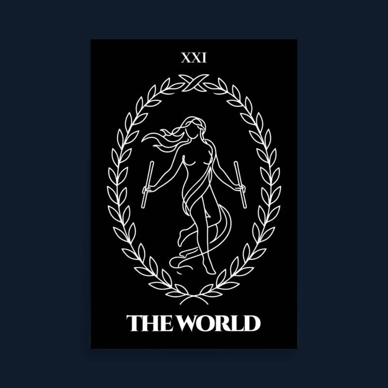 The World — Completion & Unity | Poster | Major Arcana