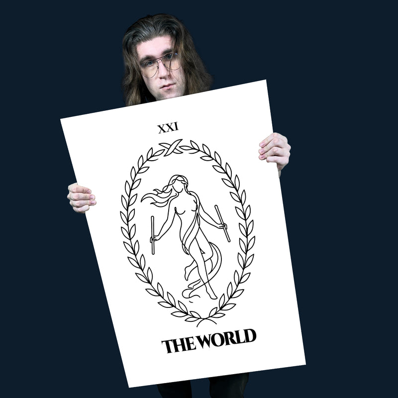 The World — Completion & Unity | Poster | Major Arcana