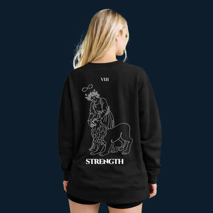 Strength — Inner Power & Discipline | Sweatshirt | Major Arcana