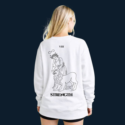 Strength — Inner Power & Discipline | Sweatshirt | Major Arcana