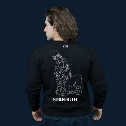 Strength — Inner Power & Discipline | Sweatshirt | Major Arcana