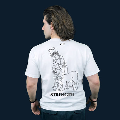 Strength — Inner Power & Discipline | T-Shirt | Major Arcana