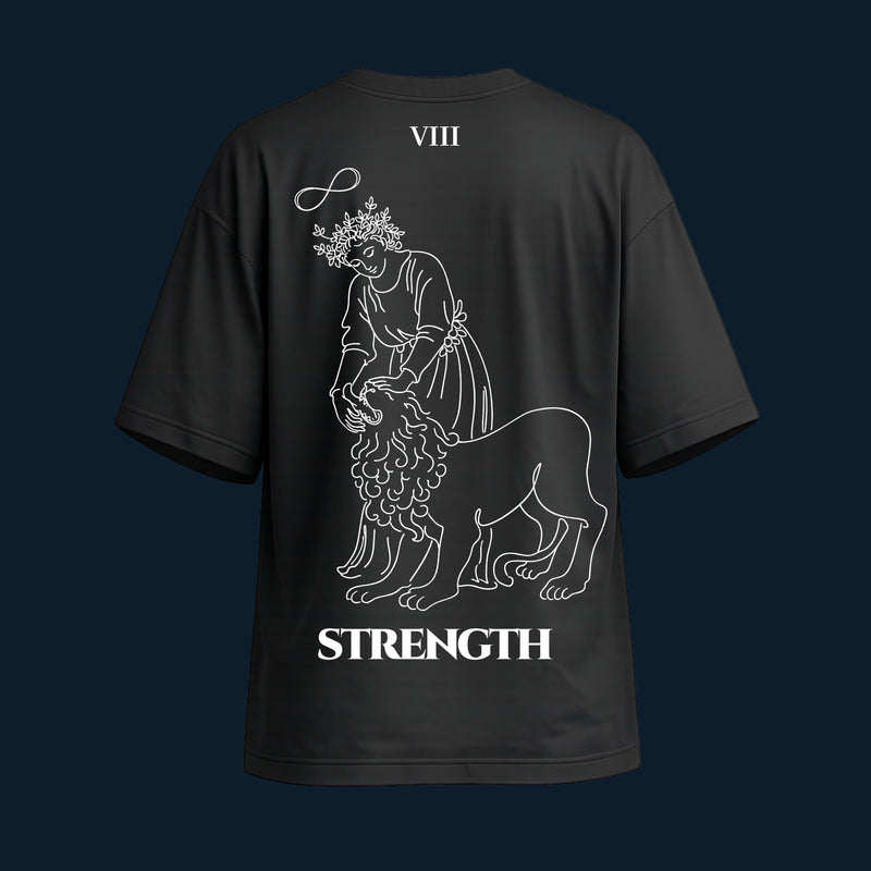 Strength — Inner Power & Discipline | T-Shirt | Major Arcana