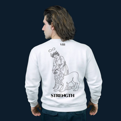 Strength — Inner Power & Discipline | Sweatshirt | Major Arcana