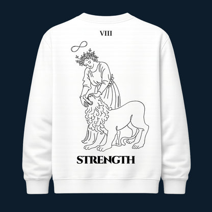 Strength — Inner Power & Discipline | Sweatshirt | Major Arcana