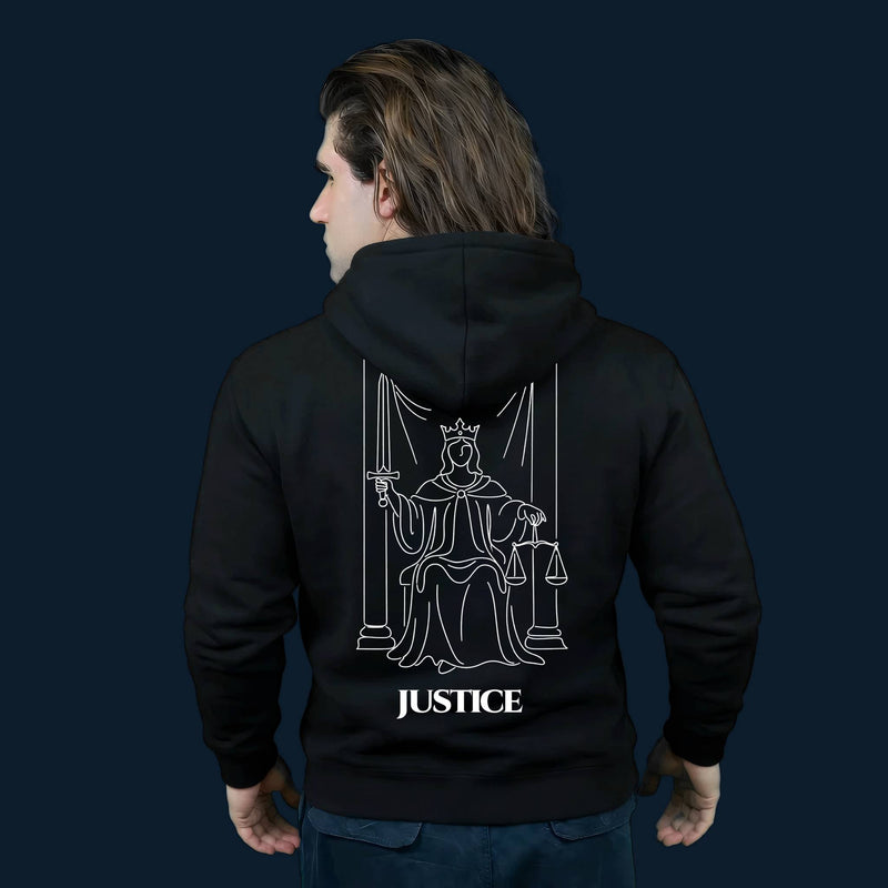 Justice — Balance & Truth | Hoodie | Major Arcana