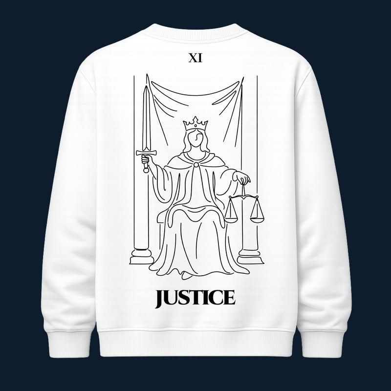 Justice — Balance & Truth | Sweatshirt | Major Arcana