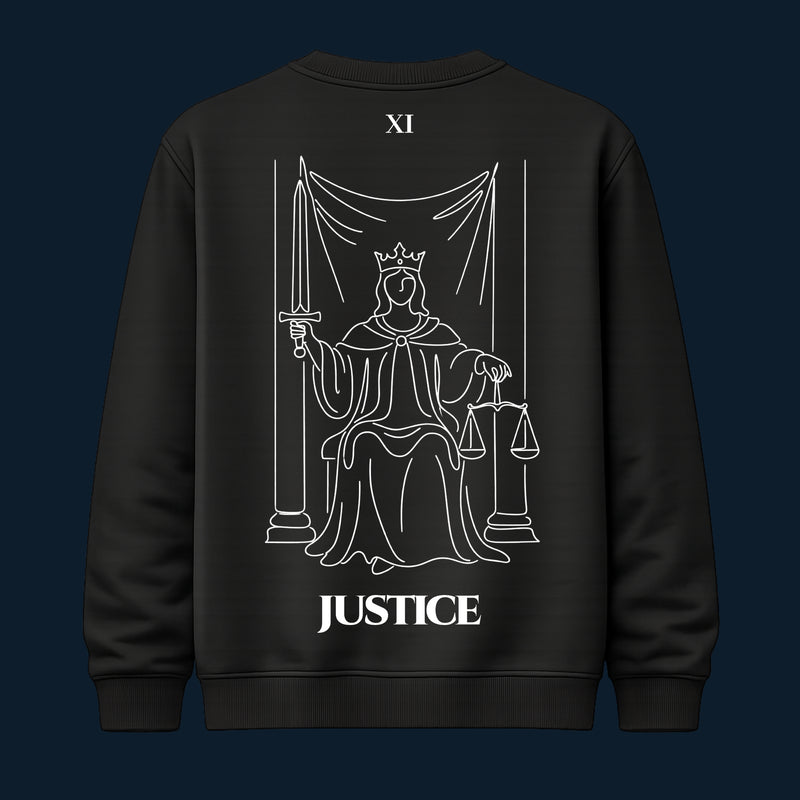 Justice — Balance & Truth | Sweatshirt | Major Arcana