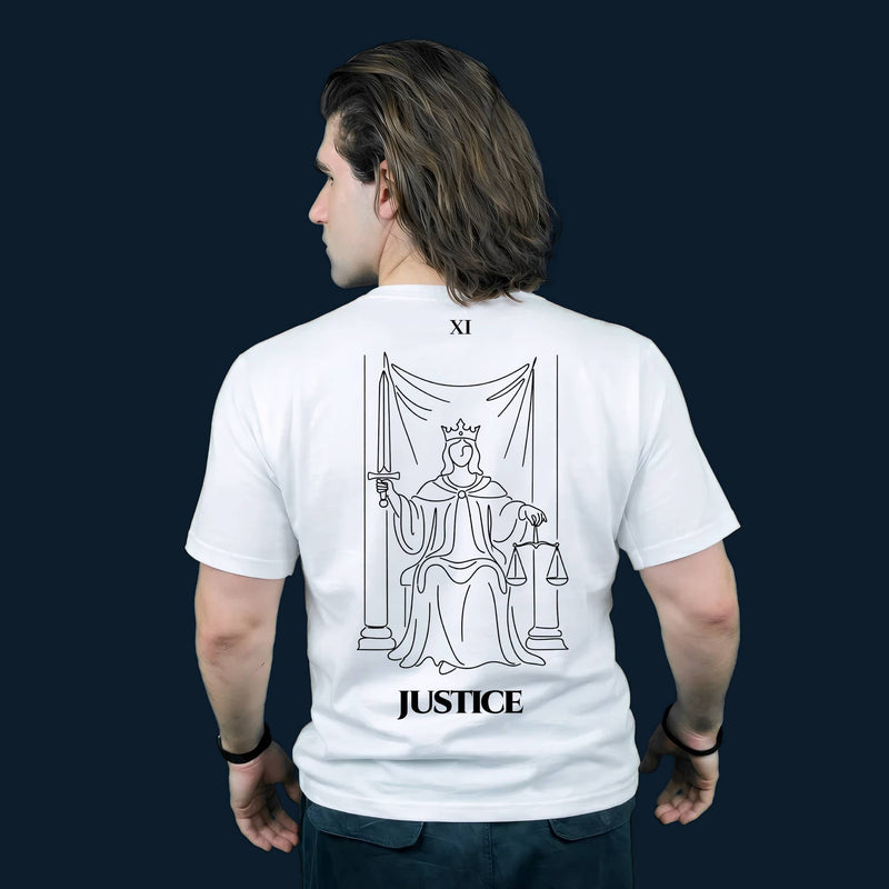 Justice — Balance & Truth | T-Shirt | Major Arcana