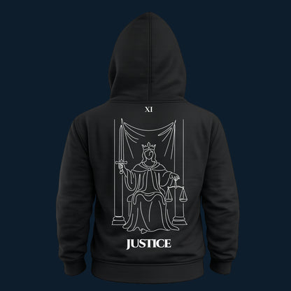 Justice — Balance & Truth | Hoodie | Major Arcana