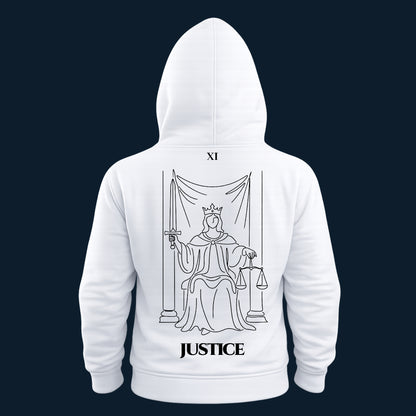 Justice — Balance & Truth | Hoodie | Major Arcana