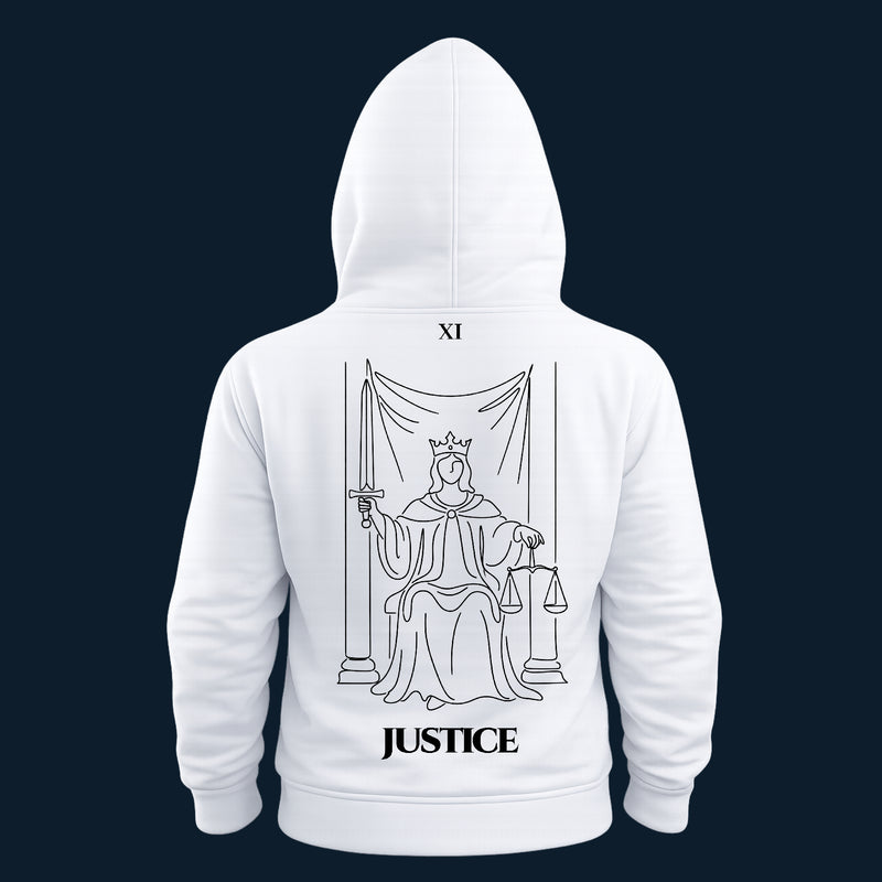 Justice — Balance & Truth | Hoodie | Major Arcana