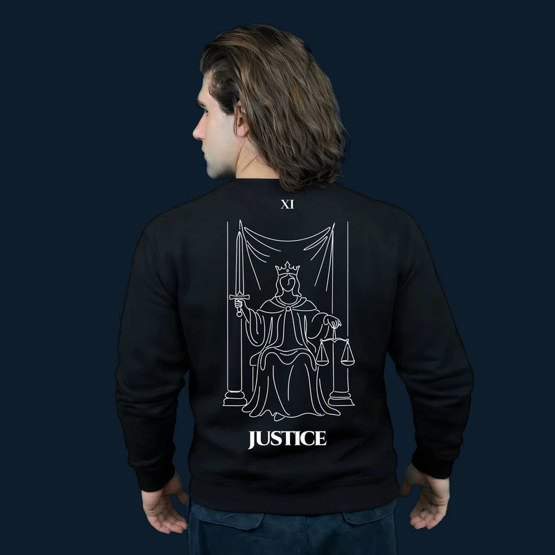 Justice — Balance & Truth | Sweatshirt | Major Arcana