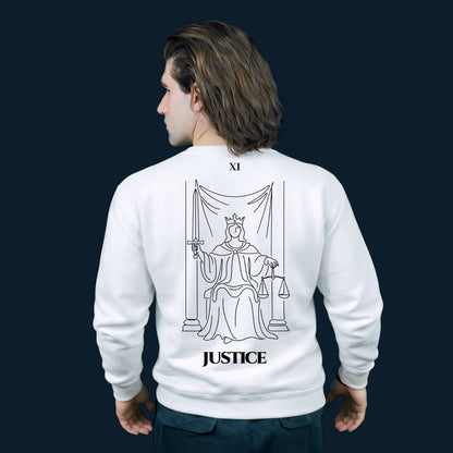 Justice — Balance & Truth | Sweatshirt | Major Arcana