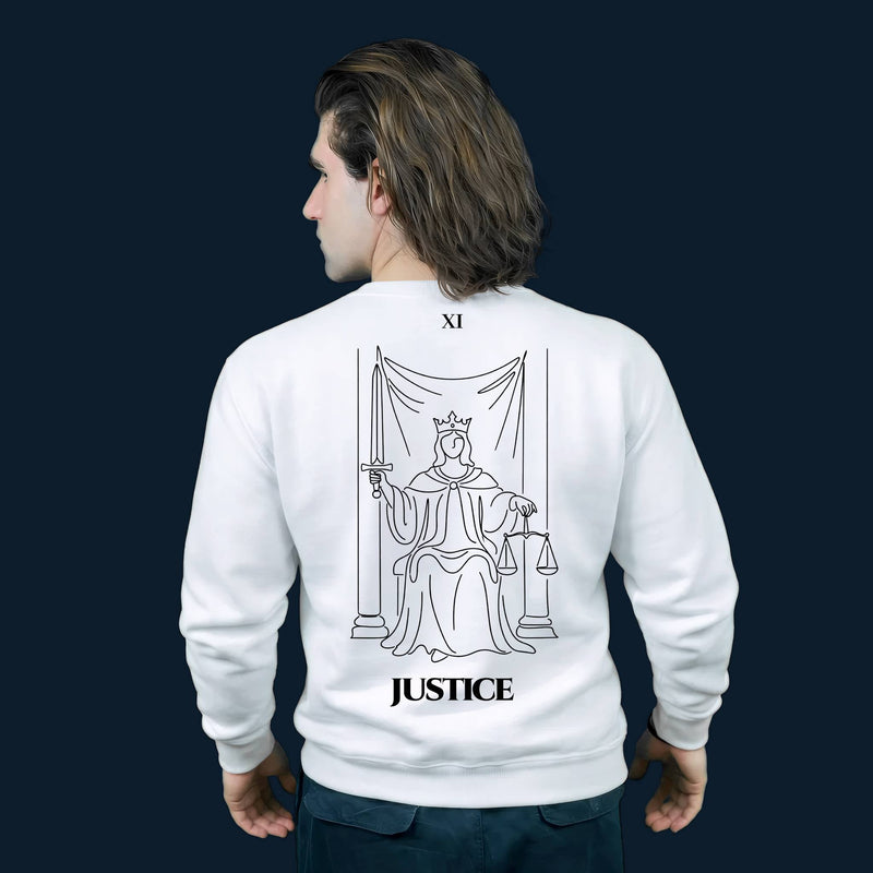 Justice — Balance & Truth | Sweatshirt | Major Arcana