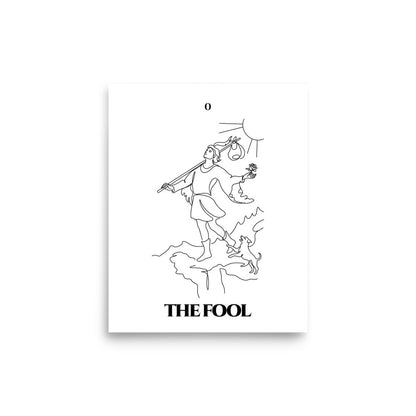 The Fool — New Beginnings | Poster | Major Arcana