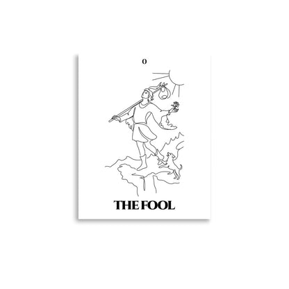 The Fool — New Beginnings | Poster | Major Arcana