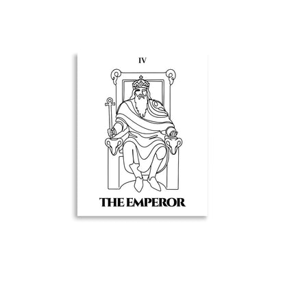 The Emperor — Authority & Structure | Poster | Major Arcana