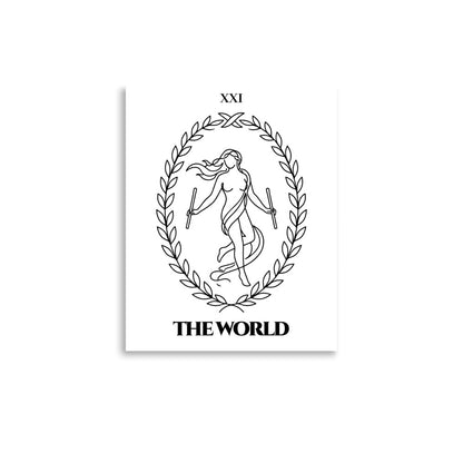 The World — Completion & Unity | Poster | Major Arcana