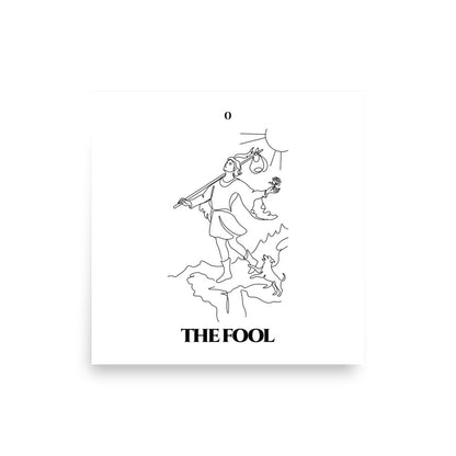 The Fool — New Beginnings | Poster | Major Arcana