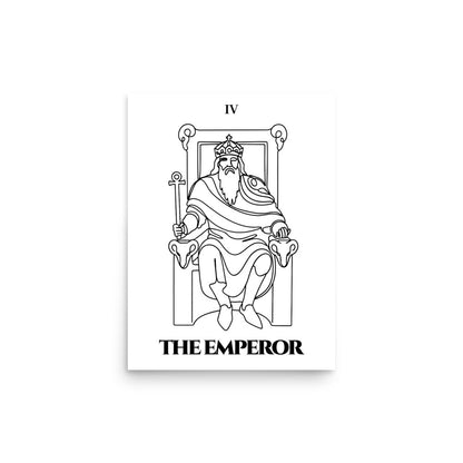 The Emperor — Authority & Structure | Poster | Major Arcana