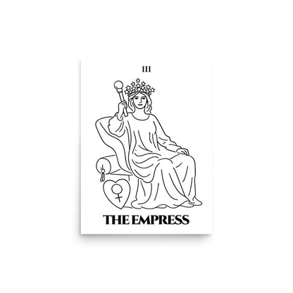 The Empress — Creation & Abundance | Poster | Major Arcana