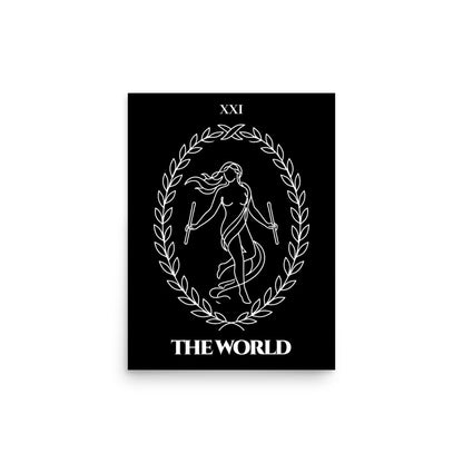 The World — Completion & Unity | Poster | Major Arcana