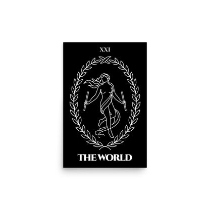 The World — Completion & Unity | Poster | Major Arcana