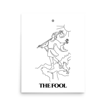 The Fool — New Beginnings | Poster | Major Arcana