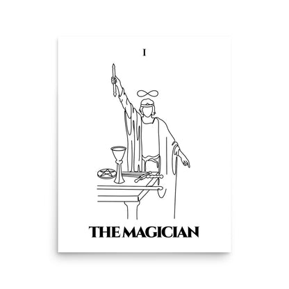 The Magician — Will & Manifestation | Poster | Major Arcana