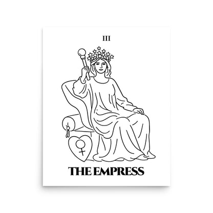 The Empress — Creation & Abundance | Poster | Major Arcana