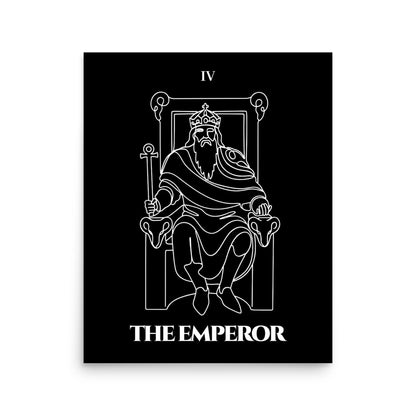 The Emperor — Authority & Structure | Poster | Major Arcana
