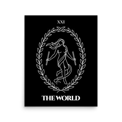 The World — Completion & Unity | Poster | Major Arcana