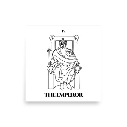 The Emperor — Authority & Structure | Poster | Major Arcana