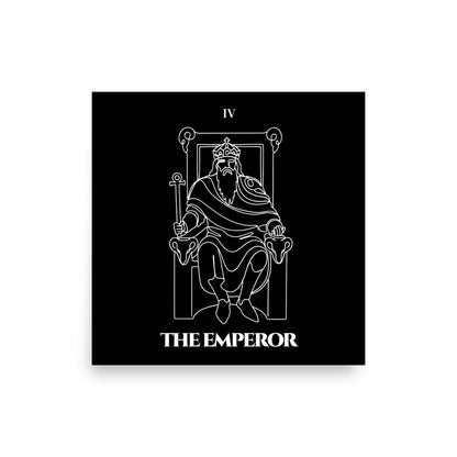 The Emperor — Authority & Structure | Poster | Major Arcana
